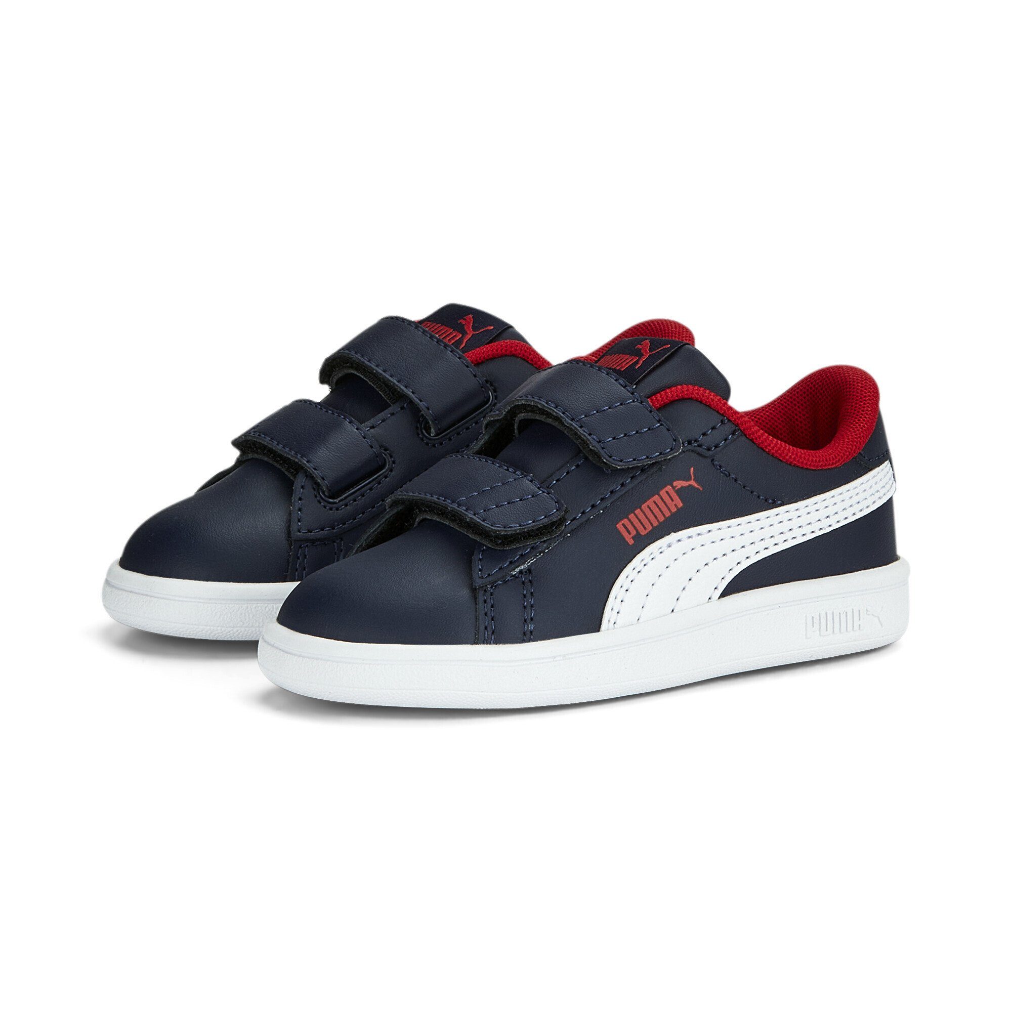Sneakers Kinder Leather Red White All Sneaker PUMA 3.0 Blue V Navy For Smash Time