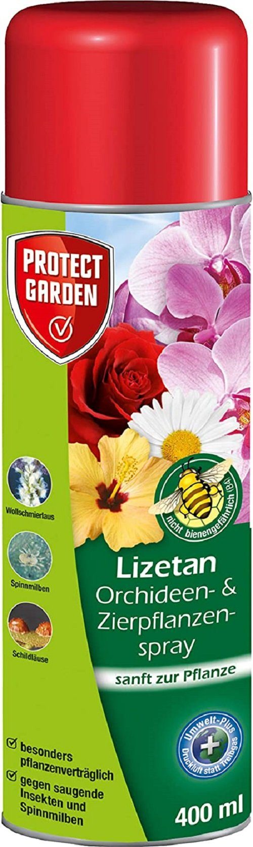 Insektenvernichtungsmittel 400ml & Garden Zierpflanzenspray Lizetan Garden Protect Orchideen- Protect