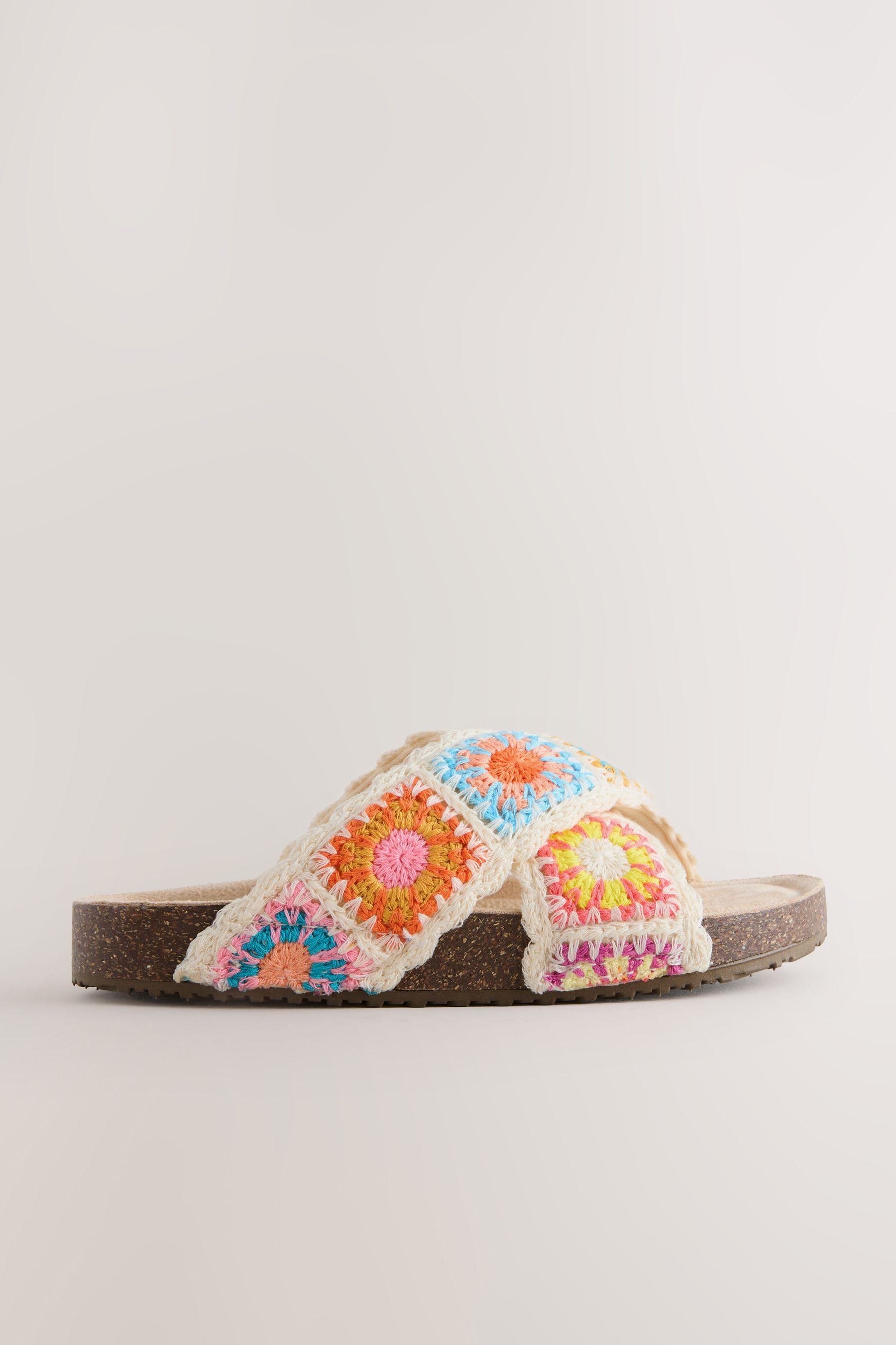 Next Schlupfsandalen mit Kork-Fußbett Sandale (1-tlg)