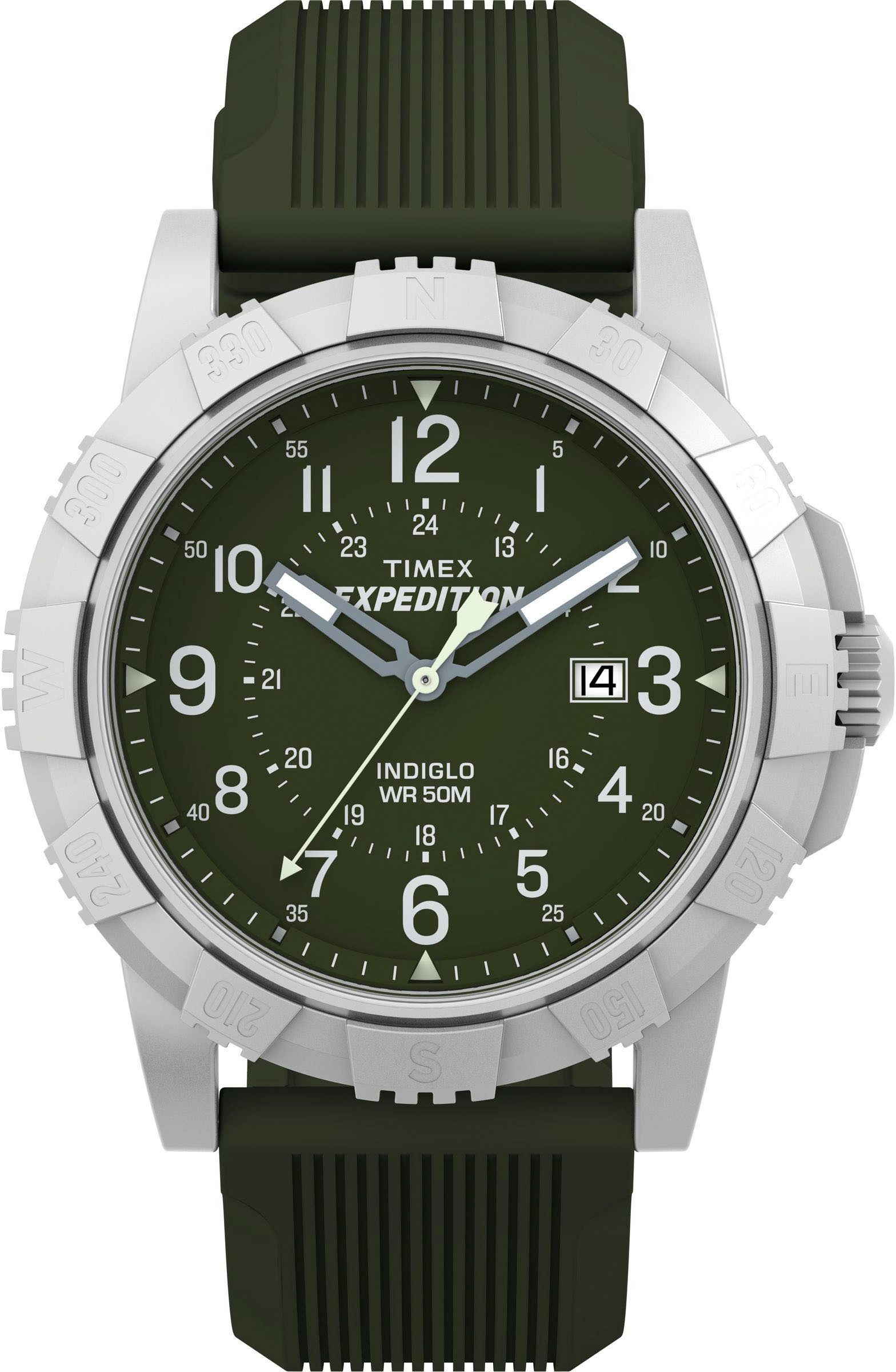 Timex Quarzuhr RIDGE TW4B32100AJ, Armbanduhr, Herrenuhr,Silikonarmband,Datu günstig online kaufen