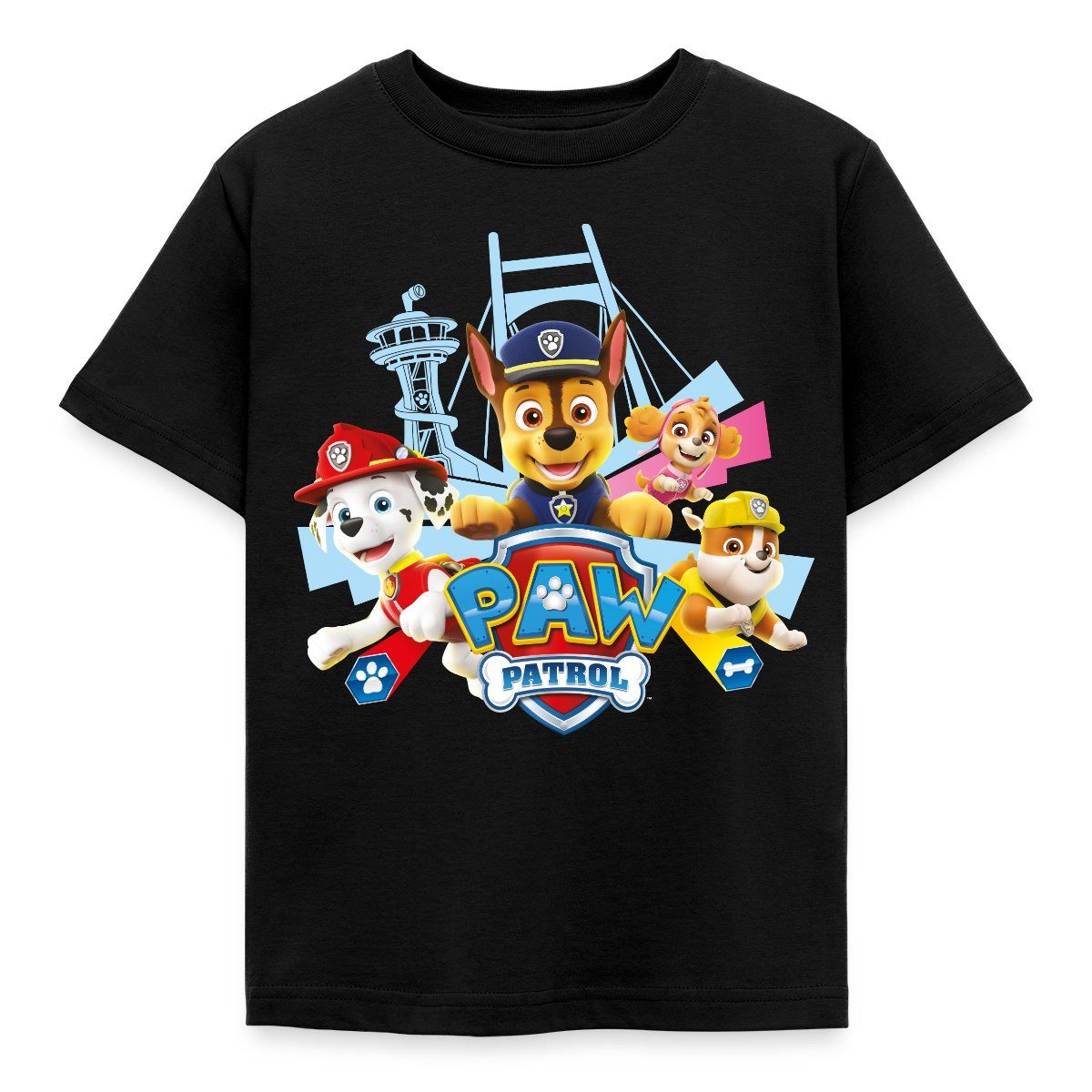 T-Shirt Paw Patrol Logo Kinder T-Shirt