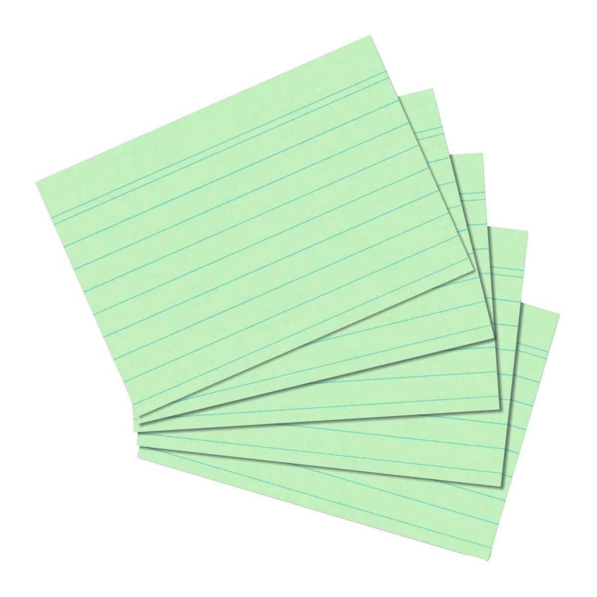 Herlitz Karteikarten Herlitz 1150556 Karteikarte Grün 1 Stück(e)