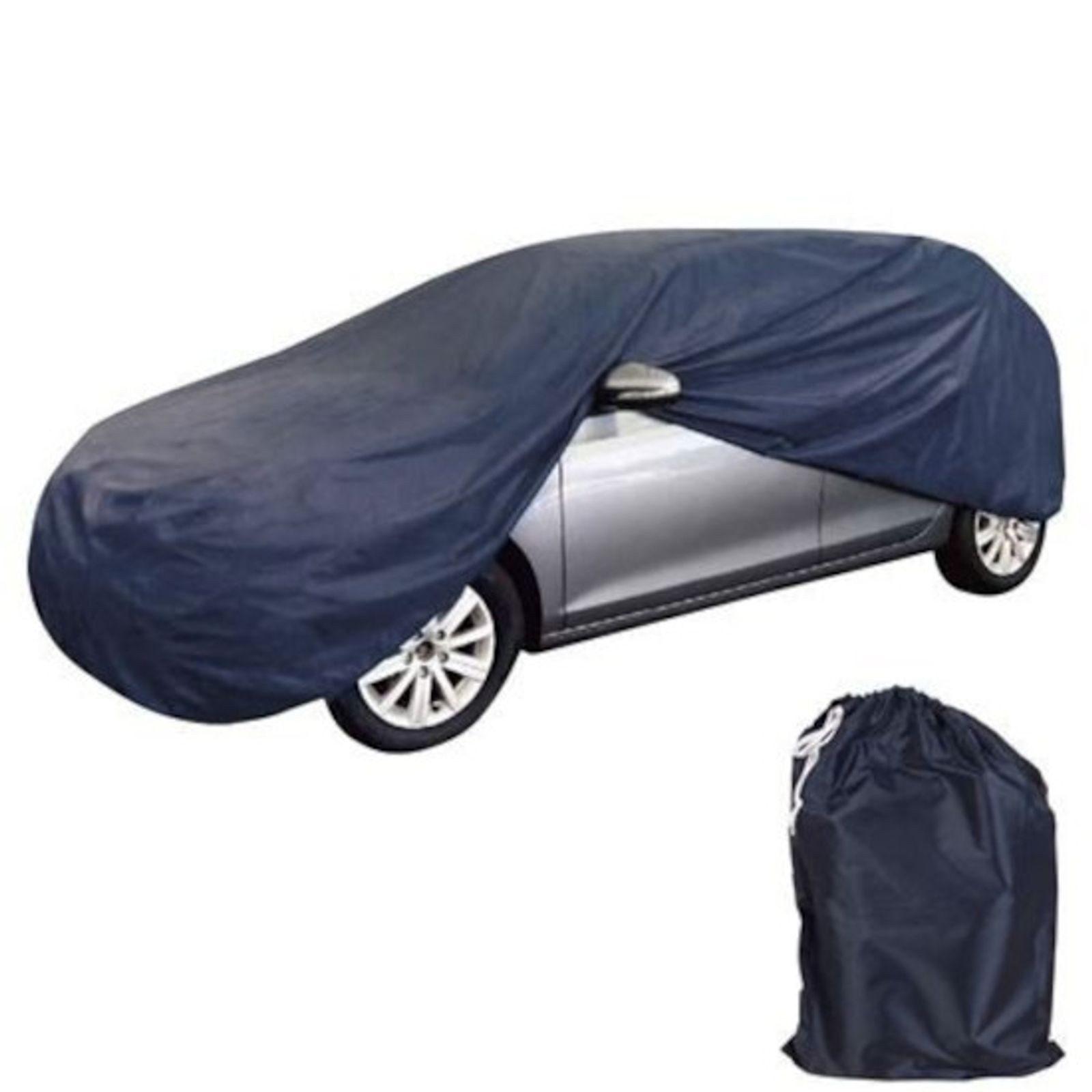 BURI Auto-Faltgarage Auto-Vollgarage Gr.XL 533x120x178cm PKW-Garage Plane Autoabdeckung
