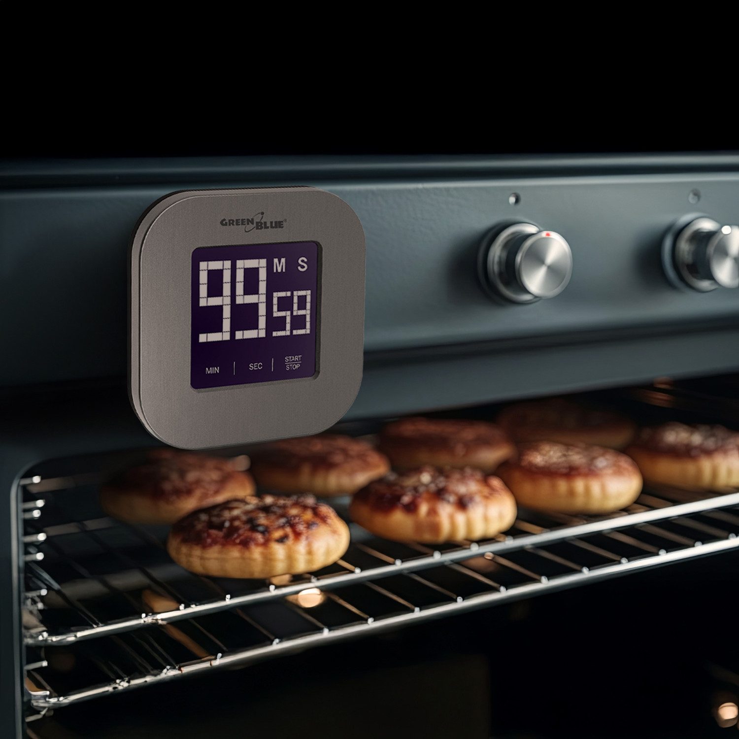 GreenBlue Küchentimer GB524 Digitaler Touchscreen Timer