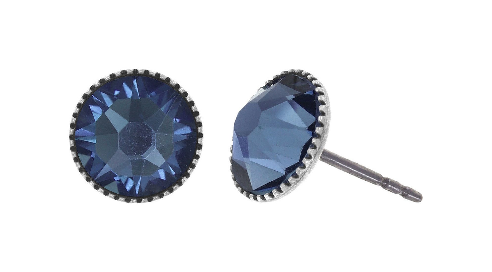 KONPLOTT Paar Ohrstecker Konplott: Ohrstecker Black Jack big