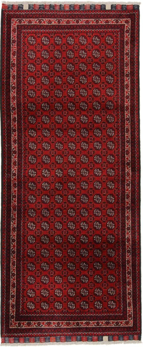 Orientteppich Afghan Mauri 85x208 Handgeknüpfter Orientteppich Läufer, Nain Trading, rechteckig, Höhe: 6 mm