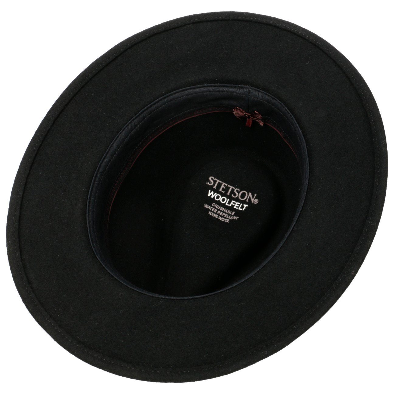 Stetson Filzhut (1-St) Wollfilzhut mit Ripsband