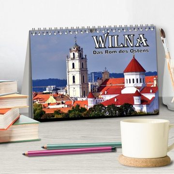 CALVENDO Wandkalender Wilna - Das Rom des Ostens (Tischkalender 2024 DIN A5 quer)
