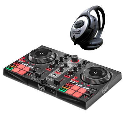 HERCULES DJ Controller DJ Control Inpulse 200 MK2 mit Kopfhörer