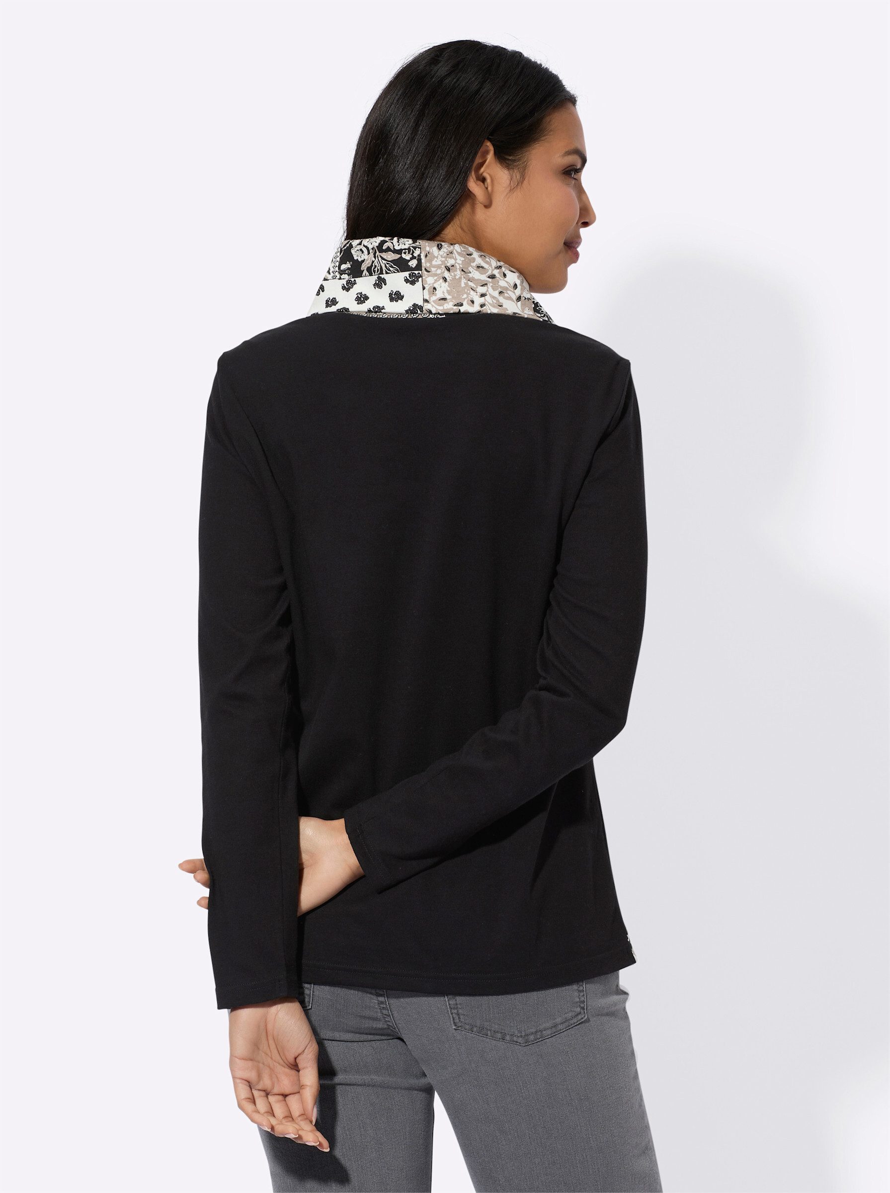 Sieh an! T-Shirt Rollkragen-Shirt . günstig online kaufen