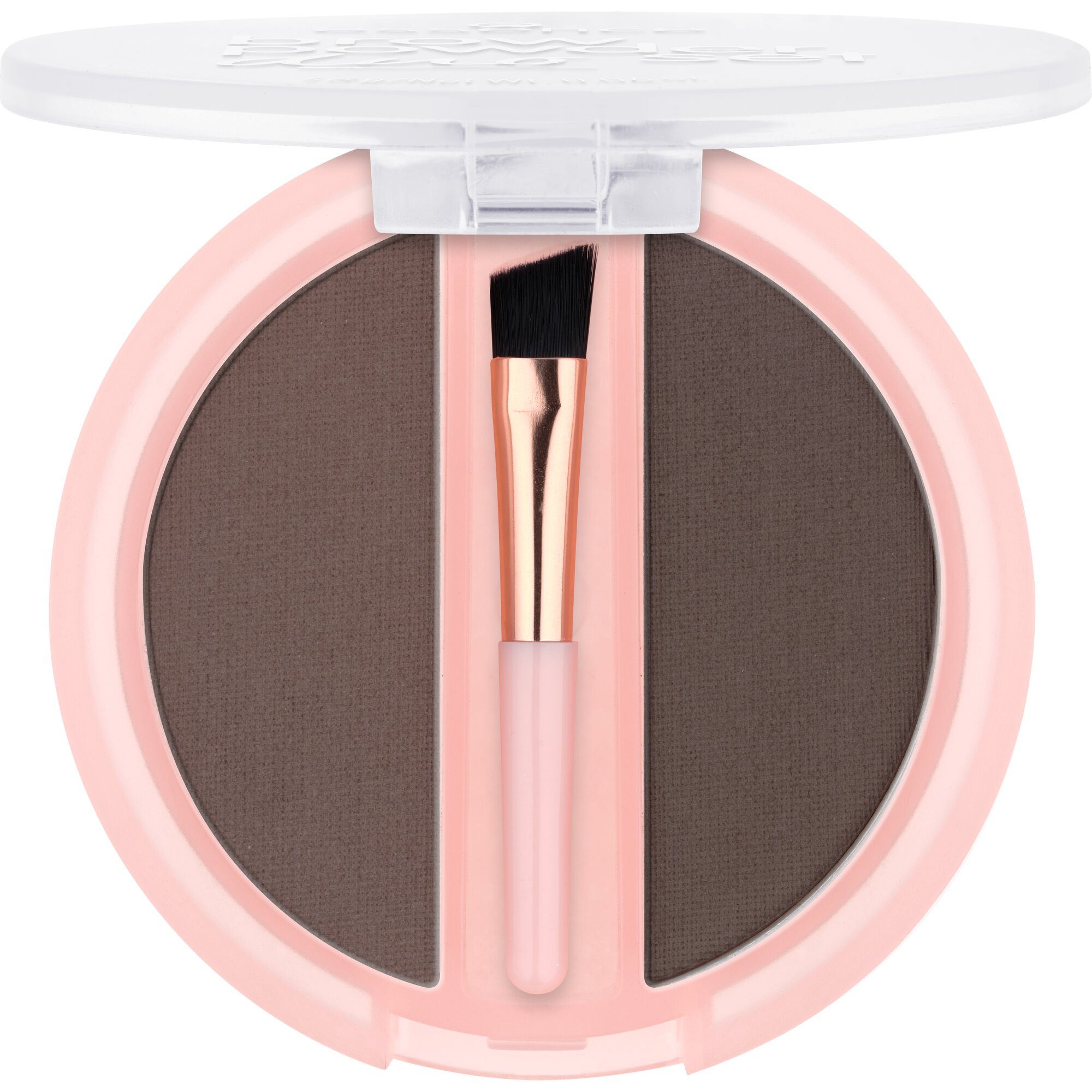 Essence Augenbrauen-Puder BROW POWDER DUO SET, 3-tlg., natürliche Definition der Augenbrauen, präzise Anwendung, verblendbar.