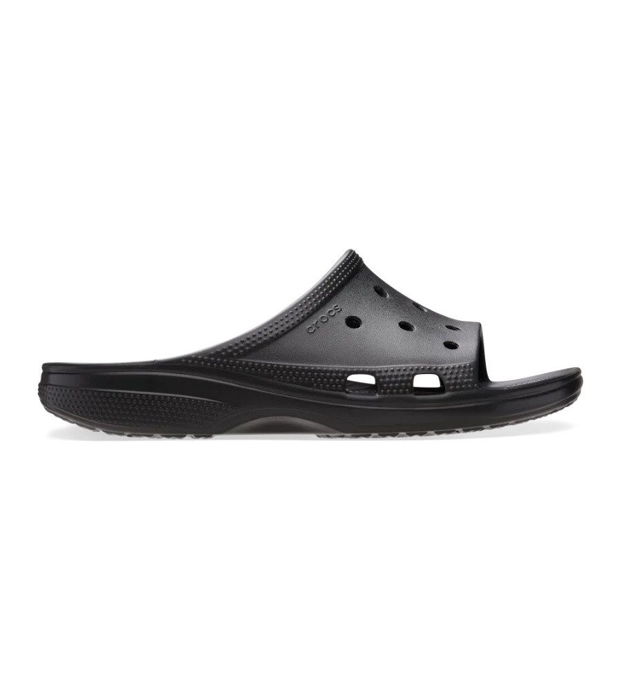 Crocs Sandale Saturday Slide schwarz Herren Badeschuh