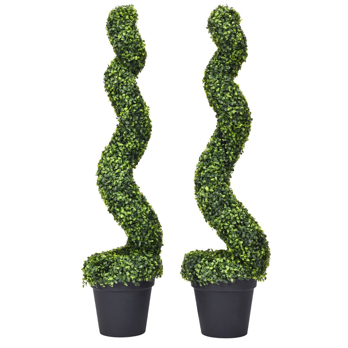 Kunstbaum Buchsbaum, COSTWAY, Höhe 120 cm, günstig online kaufen