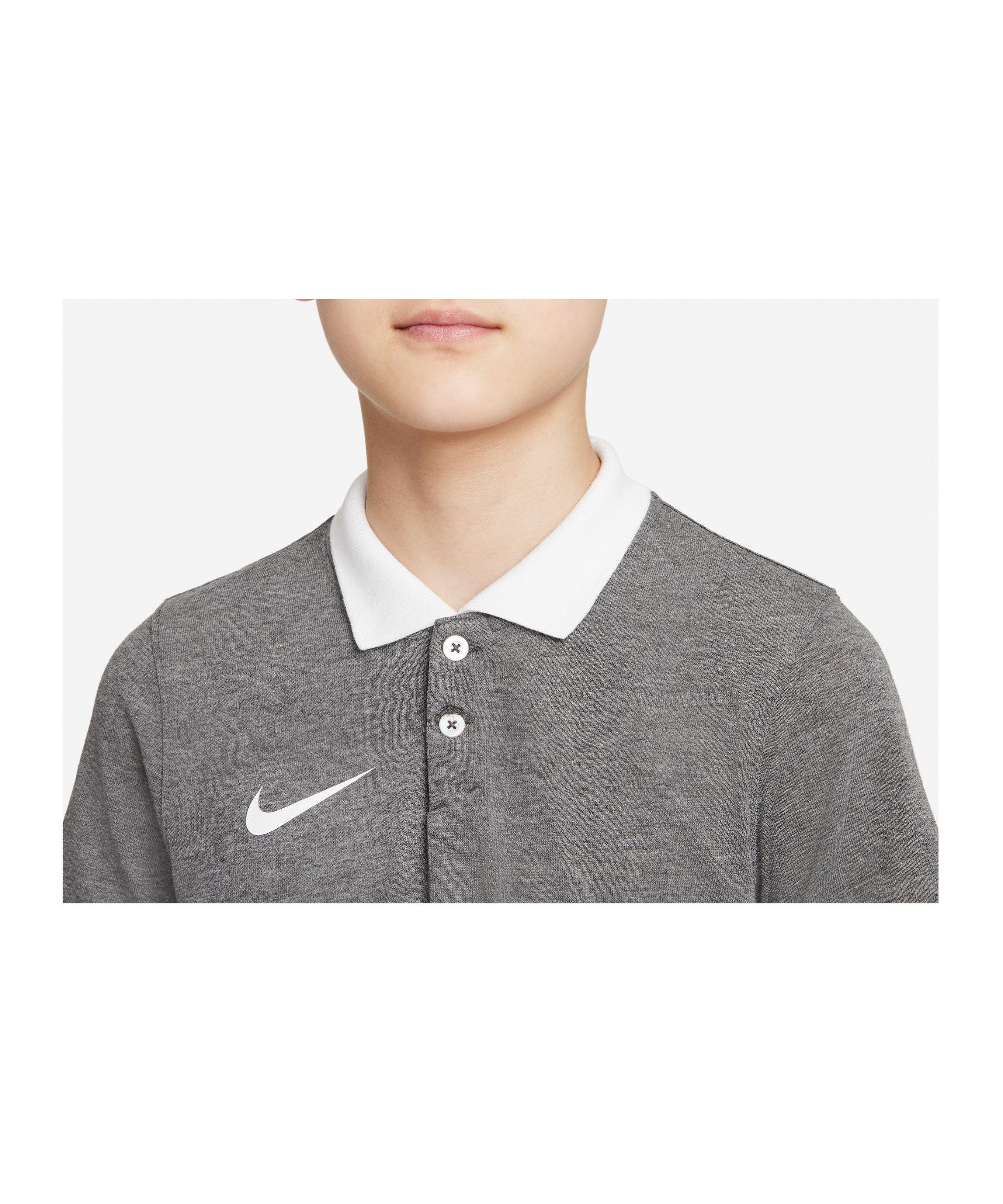 Poloshirt default Nike Kids Park Poloshirt 20 grauweiss