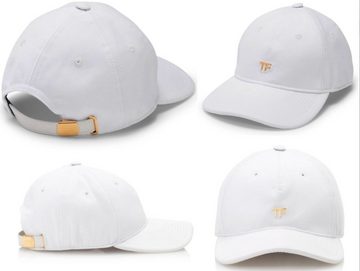 Tom Ford Baseball Cap TOM FORD TF Unisex Gold Logo-Embellished Baseball-Cap Canvas Hat Kappe