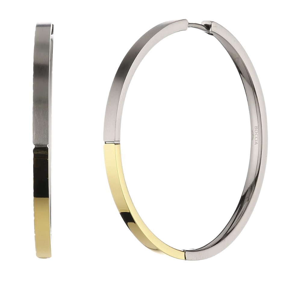 Boccia Paar Creolen 0508-02, Boccia, Creolen, Reintitan, antiallergisch, te günstig online kaufen