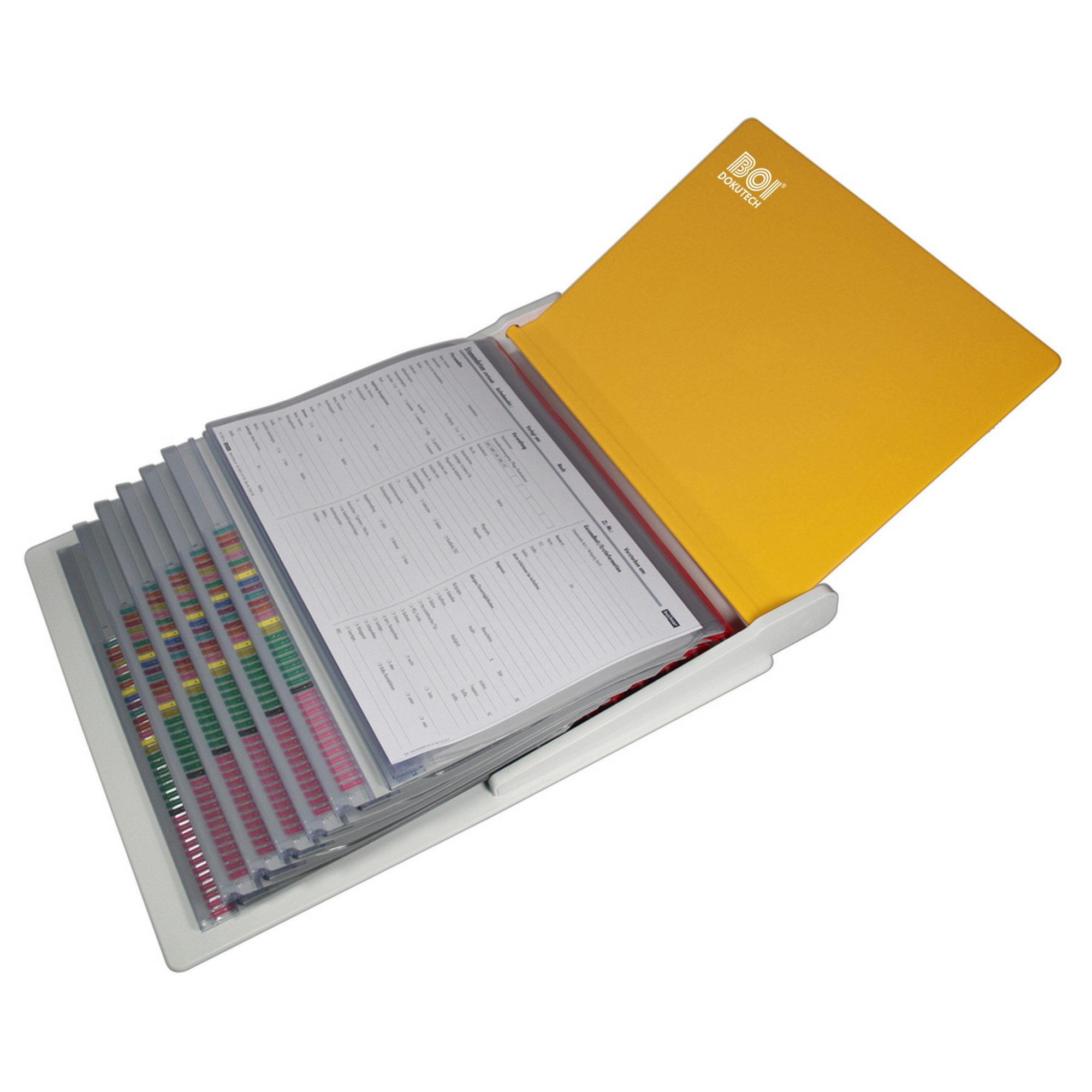 BOI DOKUTECH Aufbewahrungsbox Universalplanette 9108-00531 gelb