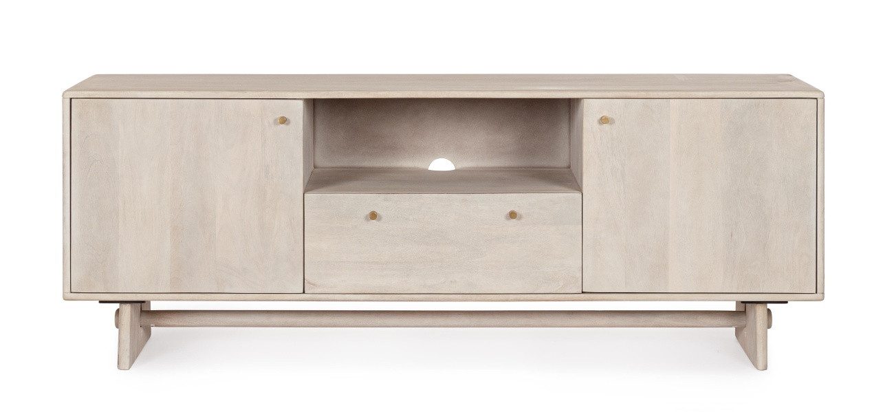 Feeling4Home TV-Board Elisheva aus Mangoholz, 160 cm