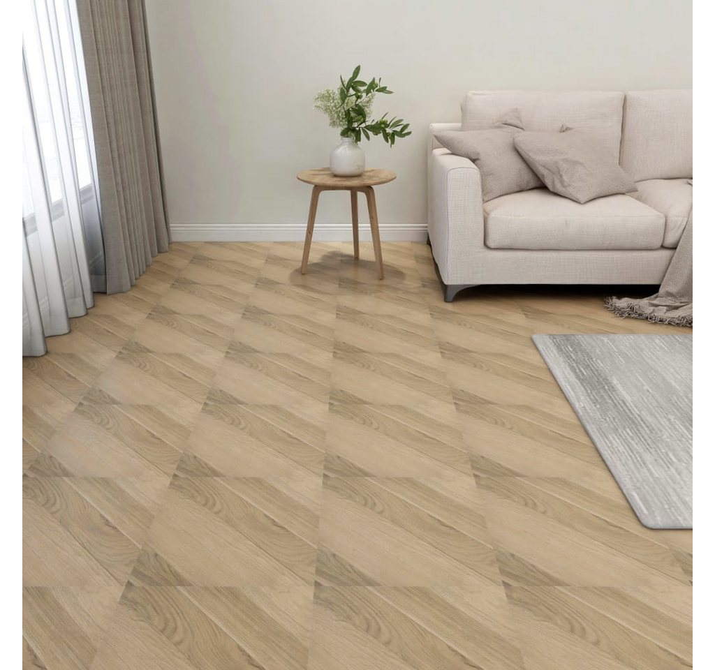 Thumbnail - vidaXL Kunststoff-Fliesen, PVC-Fliesen Selbstklebend 20 Stk. 1,86 m² Braun Gestreift