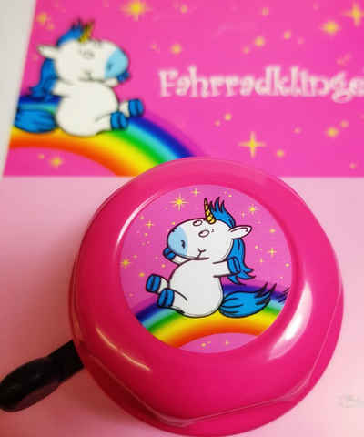 Bike Fashion Fahrradklingel Bike Fashion Kinder Einhorn Fahrradklingel Unicorn