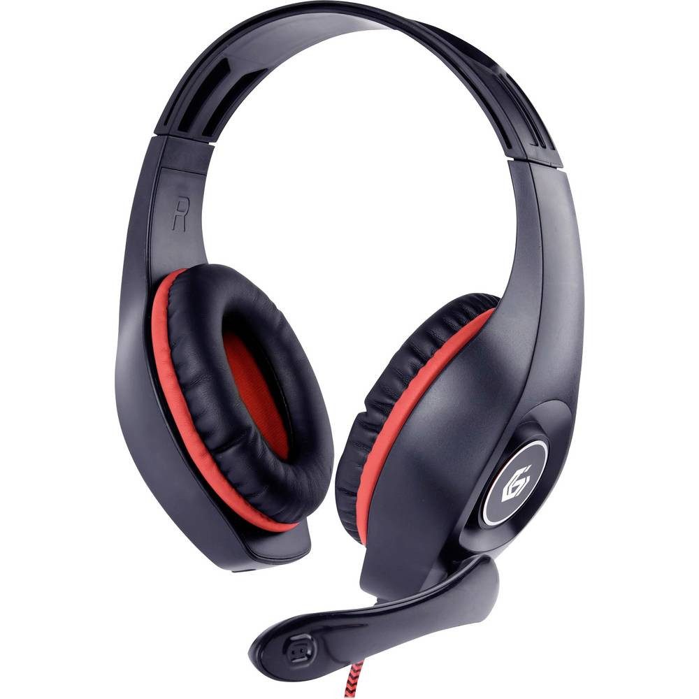 Gembird Gaming-Headset mit 3.5mm Klinkenanschluss Kopfhörer (Lautstärkeregelung)