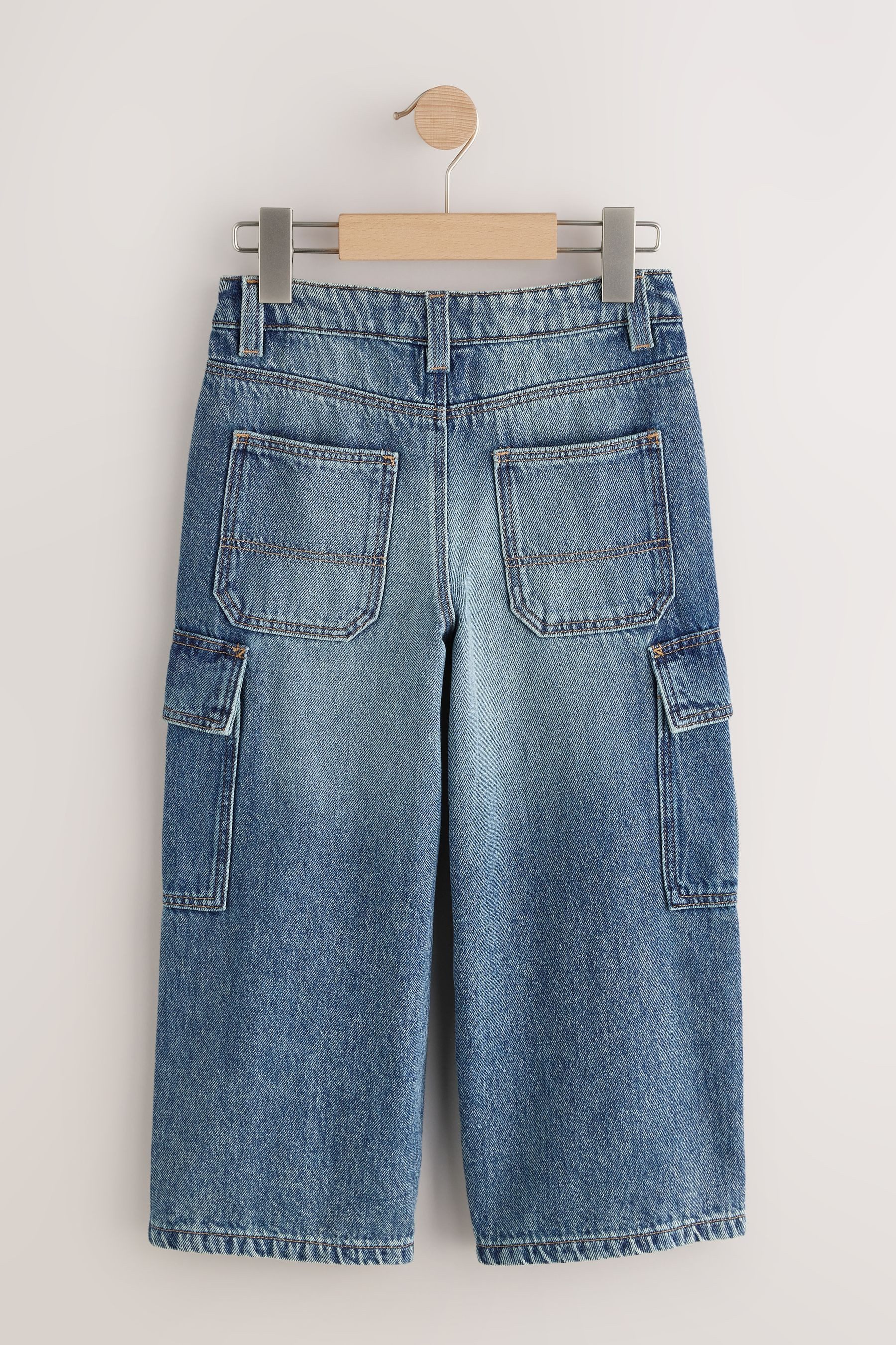 Next Cargojeans Superweite Cargo-Jeans (1-tlg)