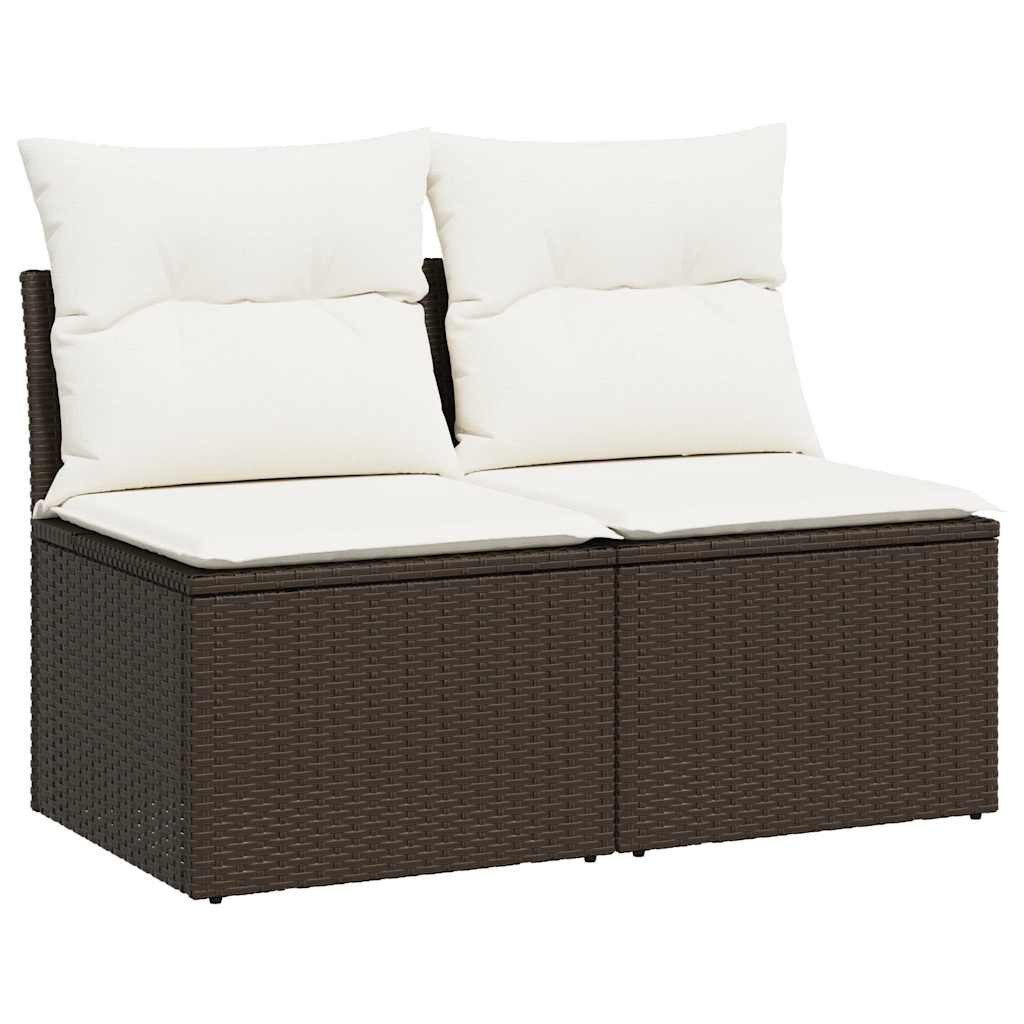 vidaXL Gartenlounge-Set 2-tlg. Garten-Sofagarnitur mit Kissen günstig online kaufen
