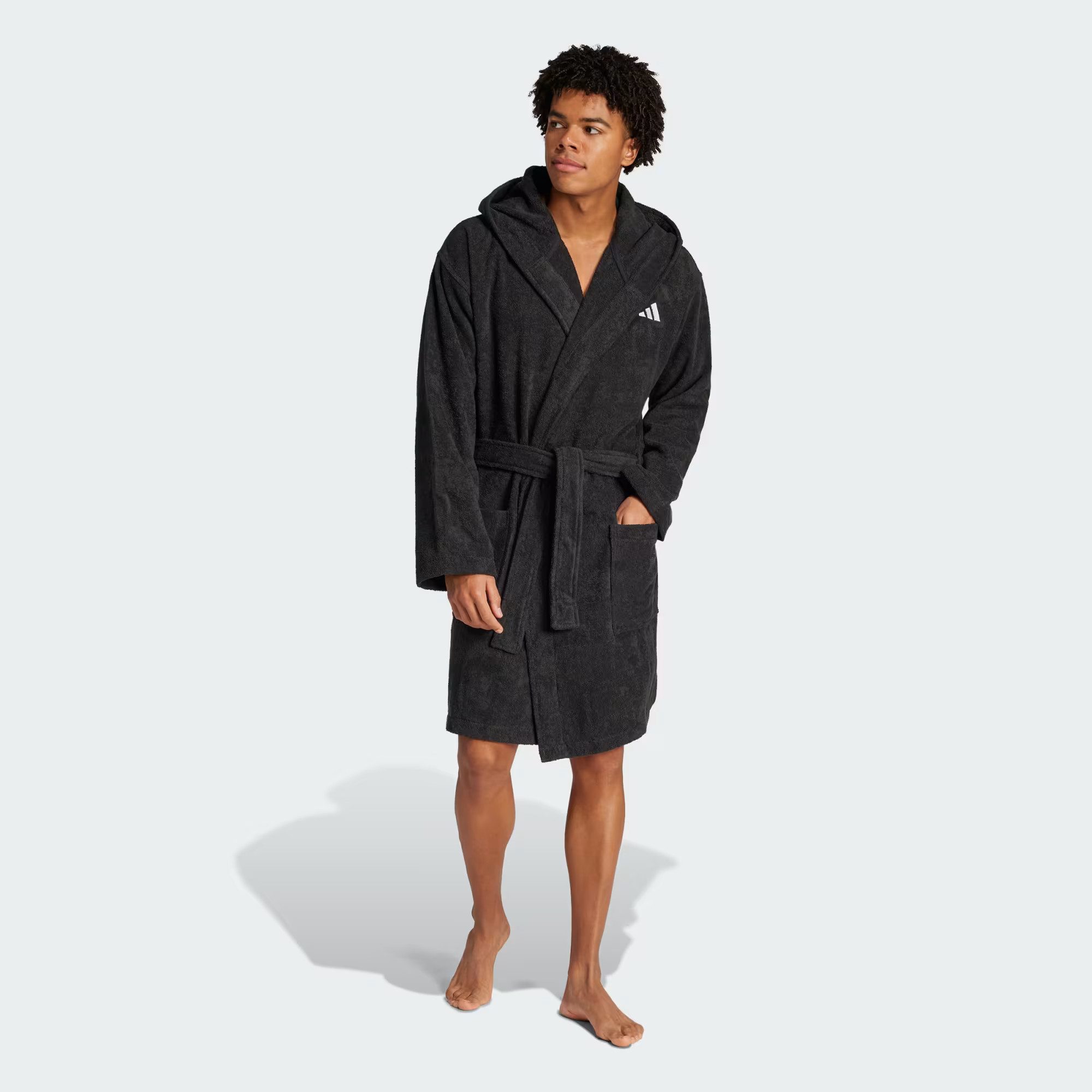 adidas Sportswear Bademantel BATHROBE HOODED günstig online kaufen