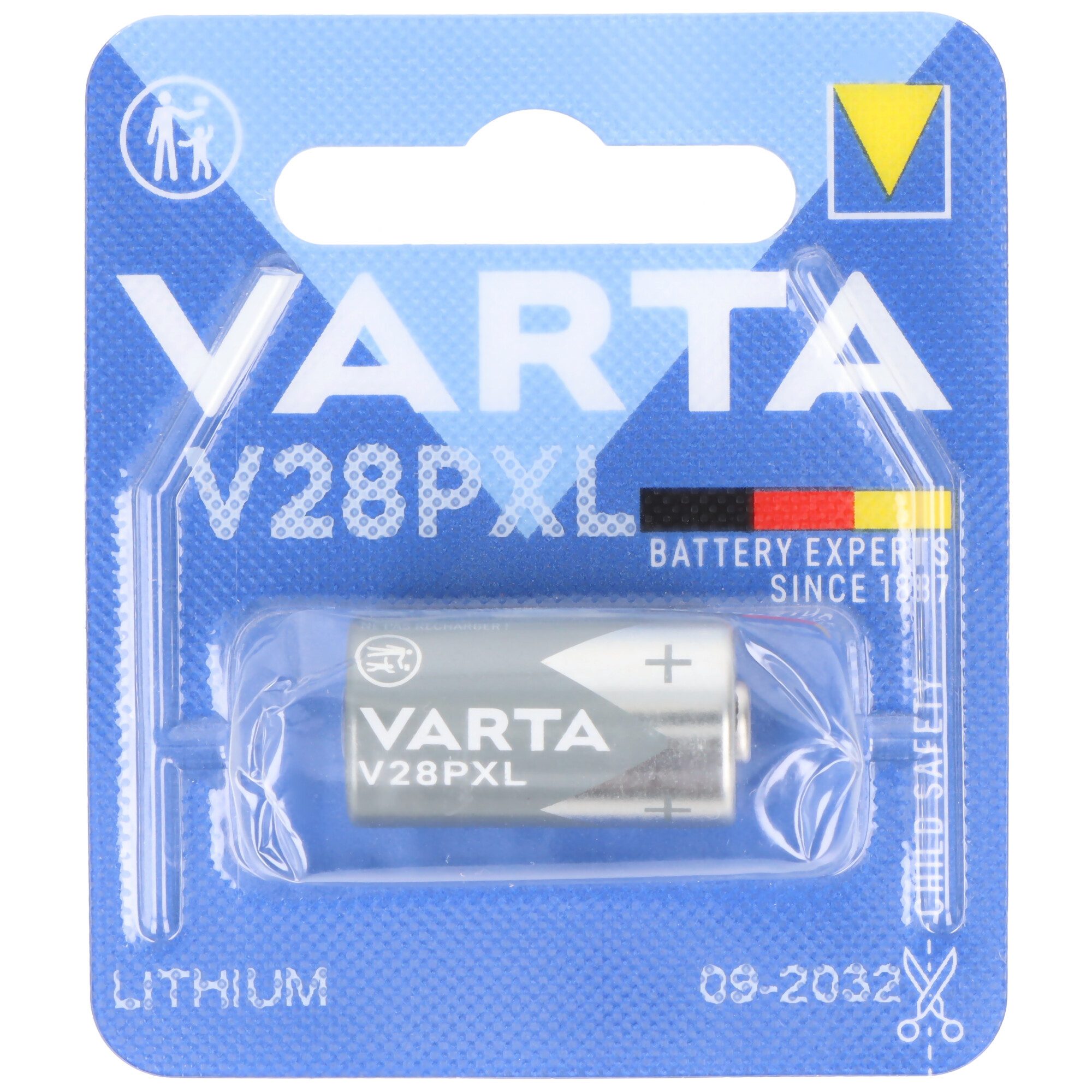 VARTA Varta 2CR-1/3N, Sanyo 2CR-1/3N Lithium Batterie, 2CR11108 Fotobatterie, (6,0 V)