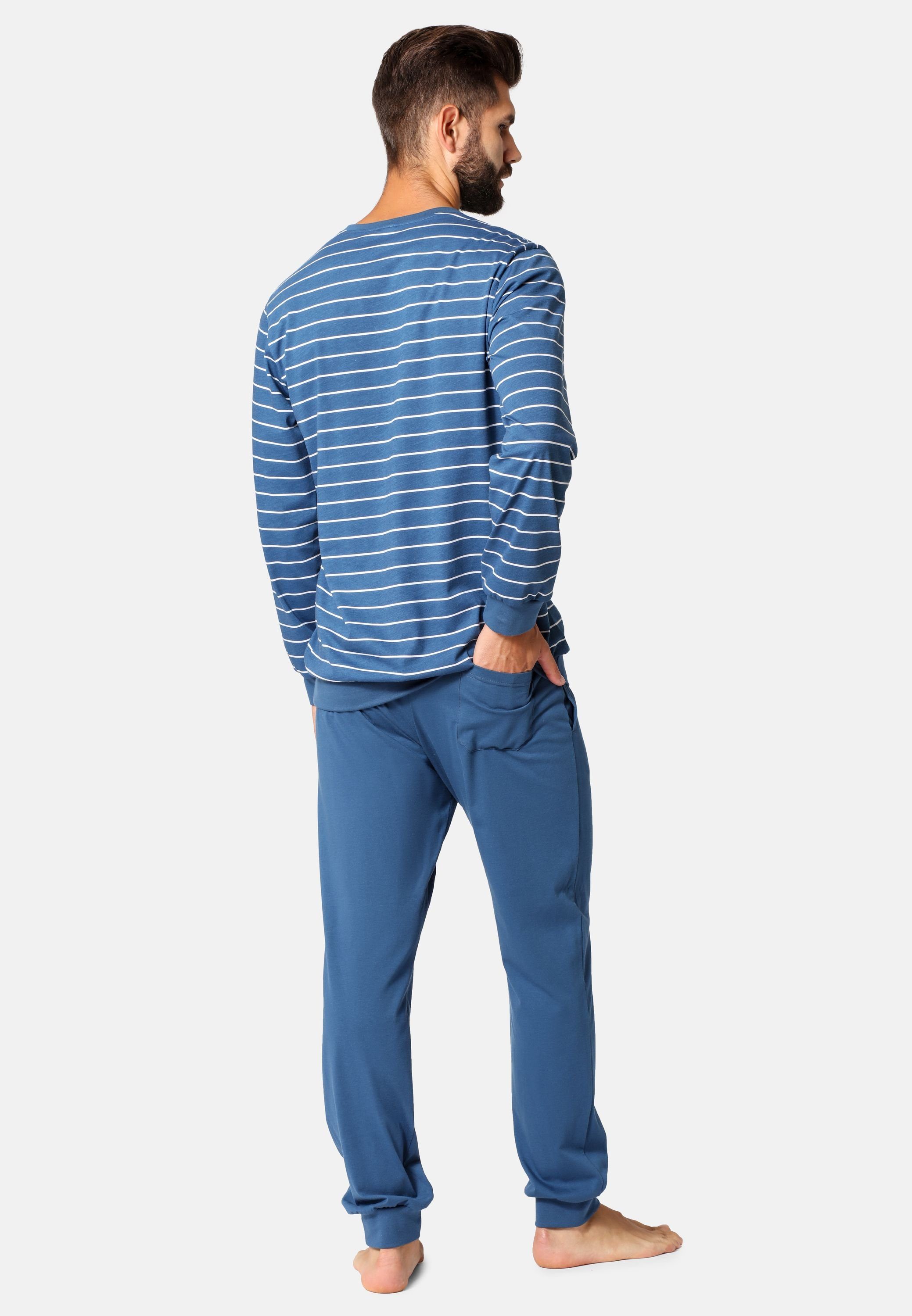 Ladeheid Schlafanzug Herren Schlafanzug aus Baumwolle LA40-220 günstig online kaufen