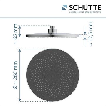 Schütte Kopfbrause CAPRI, Regendusche, Antikalk, Duschkopf