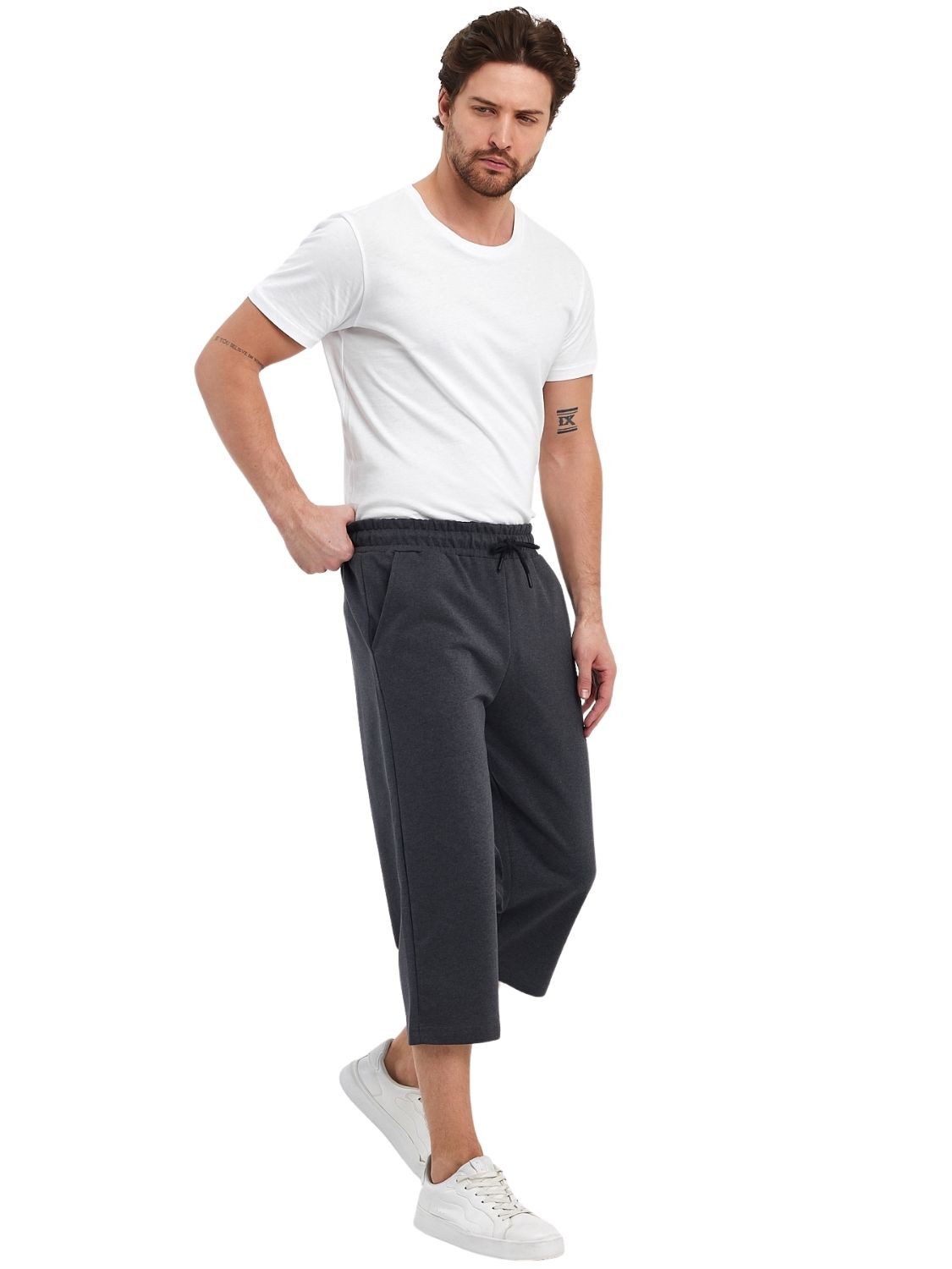 COMEOR Caprihose Herren Bermuda Capri Shorts 3/4 Hosen Sommerhosen günstig online kaufen