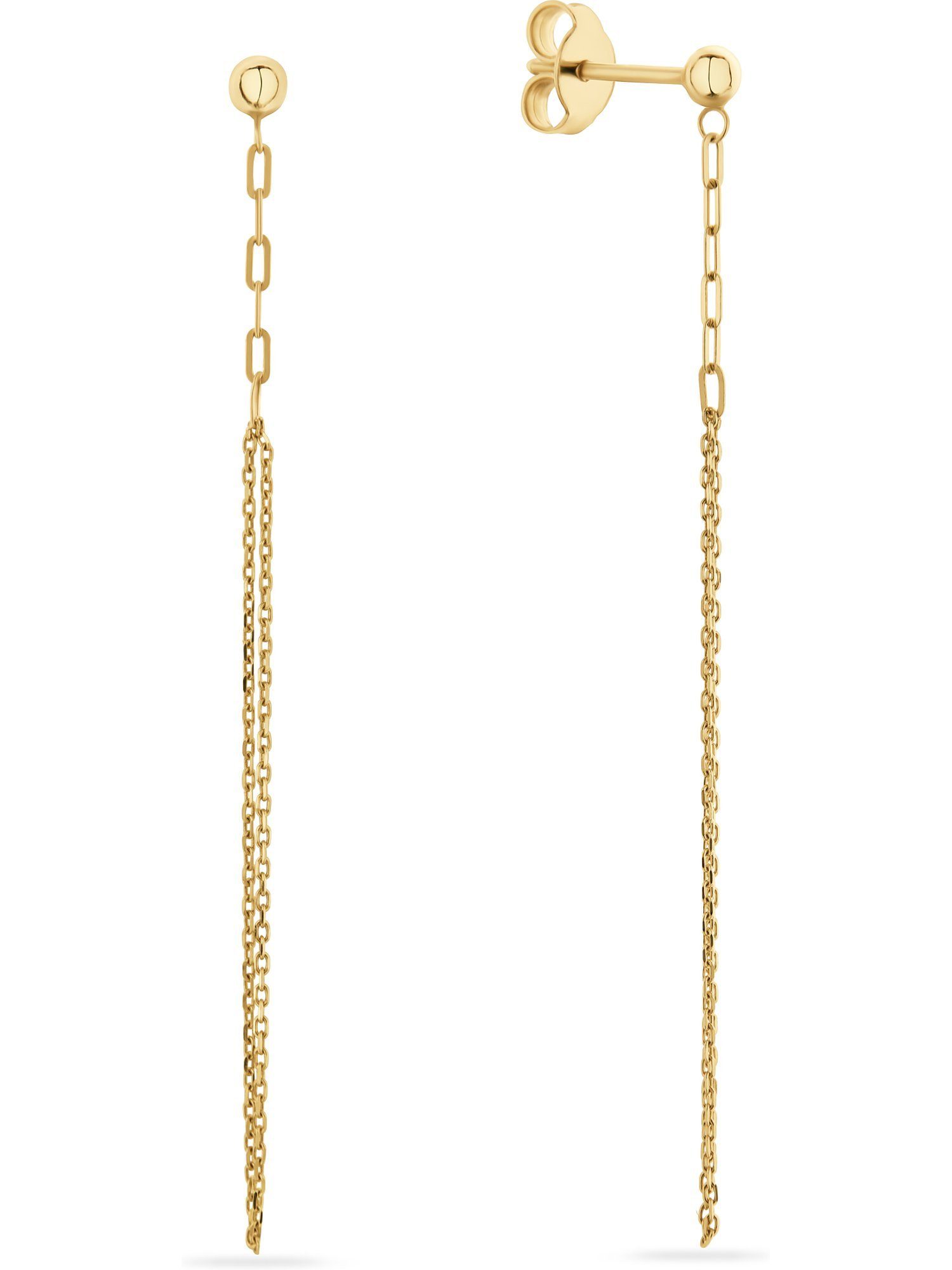 CHRIST Paar Ohrhänger CHRIST Damen-Ohrhänger 375er Gelbgold günstig online kaufen