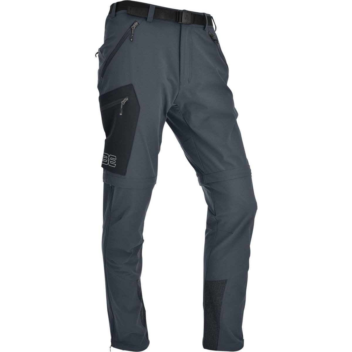 Maul Sport® Shorts Eiger Alpin - T-zipp-off Hose 2in1 Elastisch Flexibel wandelbare Hose mit hohem Tragekomfort, ideal für
