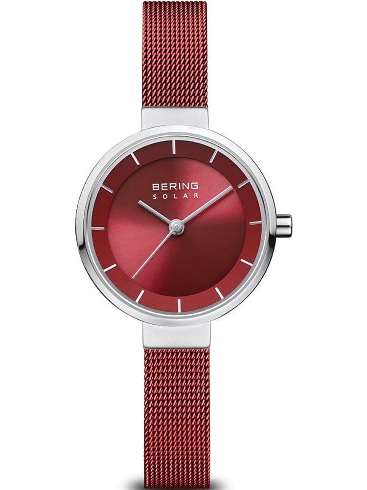 Bering Quarzuhr Bering 14627-303 Damen Solar 27mm 5ATM silber