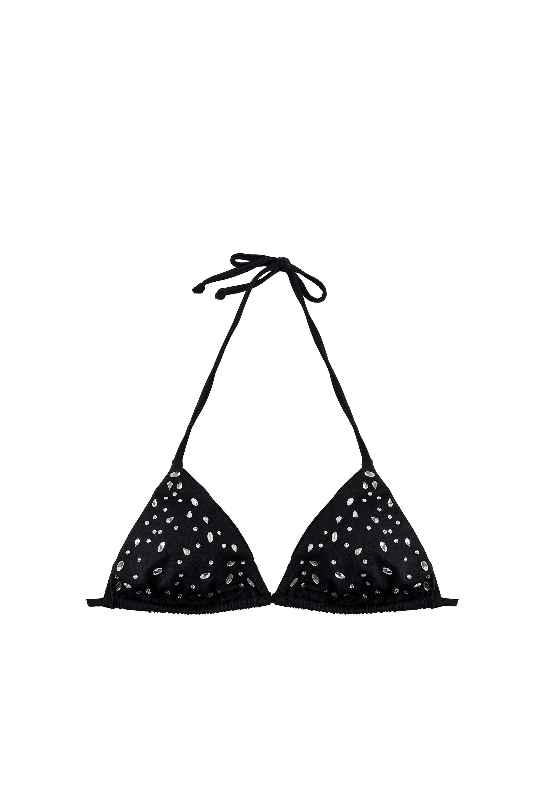 Koton Bügel-Bikini-Top Koton Gestrickter Dreieck-Bikini-Top