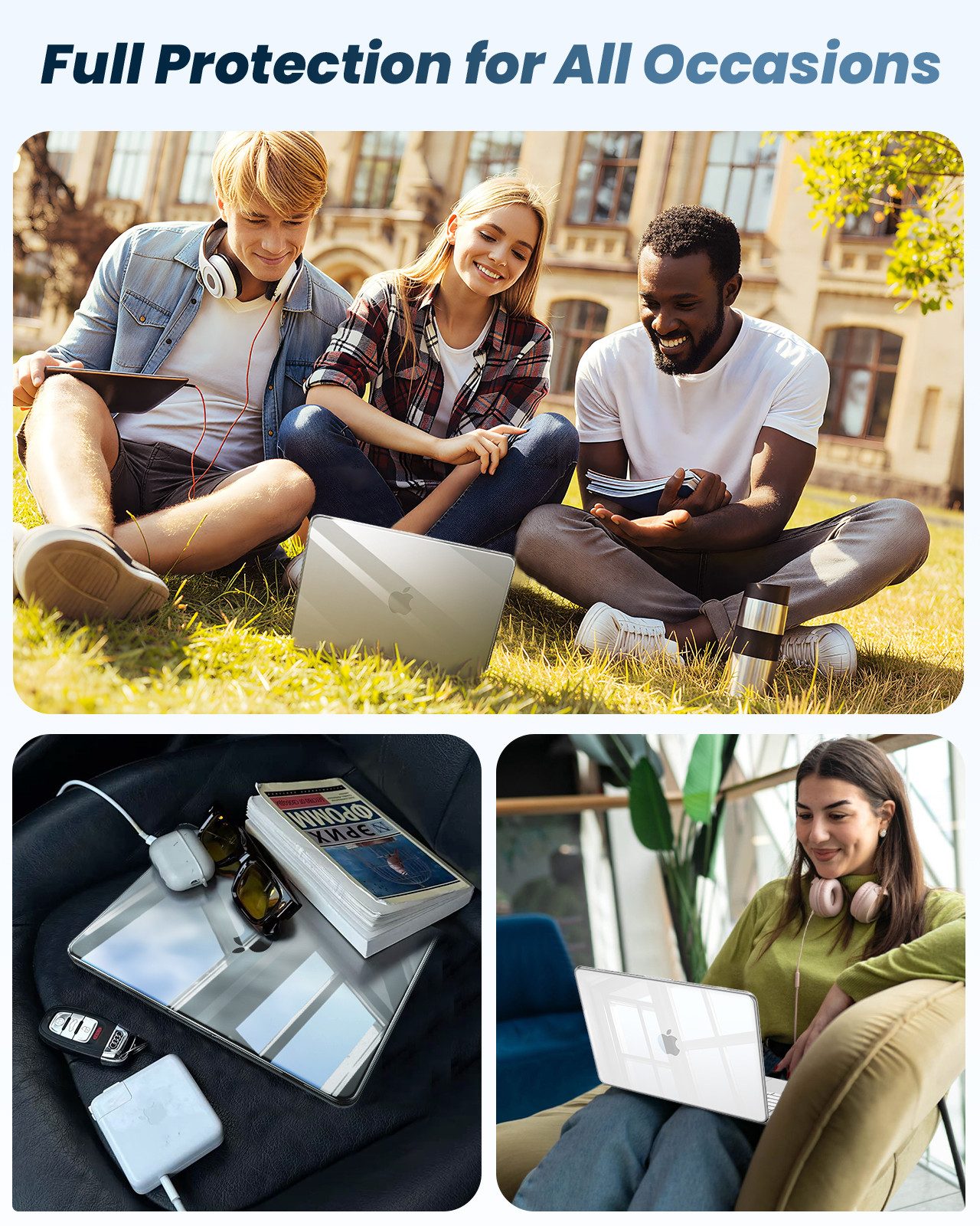 Fintie Laptop-Hülle Kompatibel mit MacBook Neo 13 Zoll A3404 mit A18 Pro Chip 2026 13 Zoll, Ultradünne Hartschale Schutzhülle Snap Cover – Bild 5 von 5