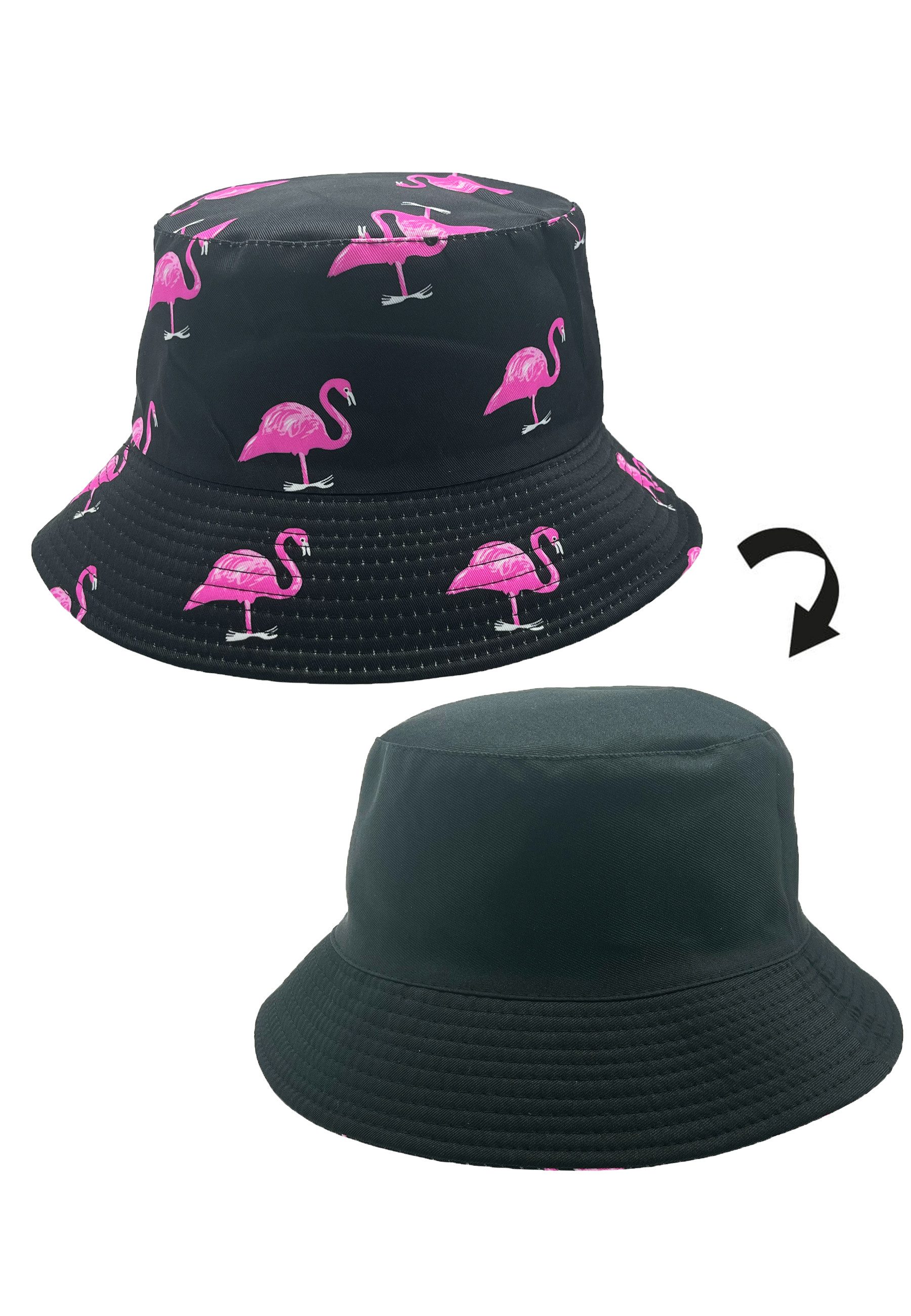 Yuhu Baseball Cap Fischerhut Flamingo Schwarz günstig online kaufen