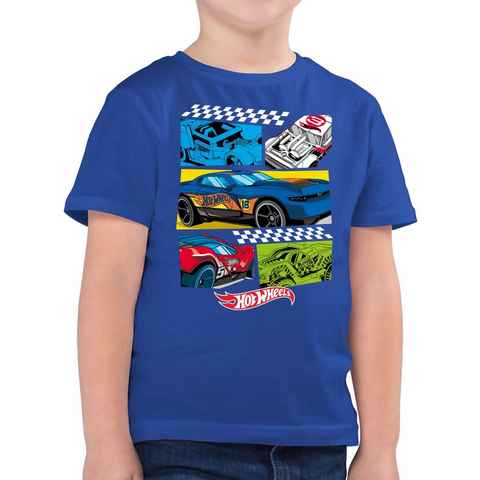 Shirtracer T-Shirt Comic Rennautos Hot Wheels Jungen