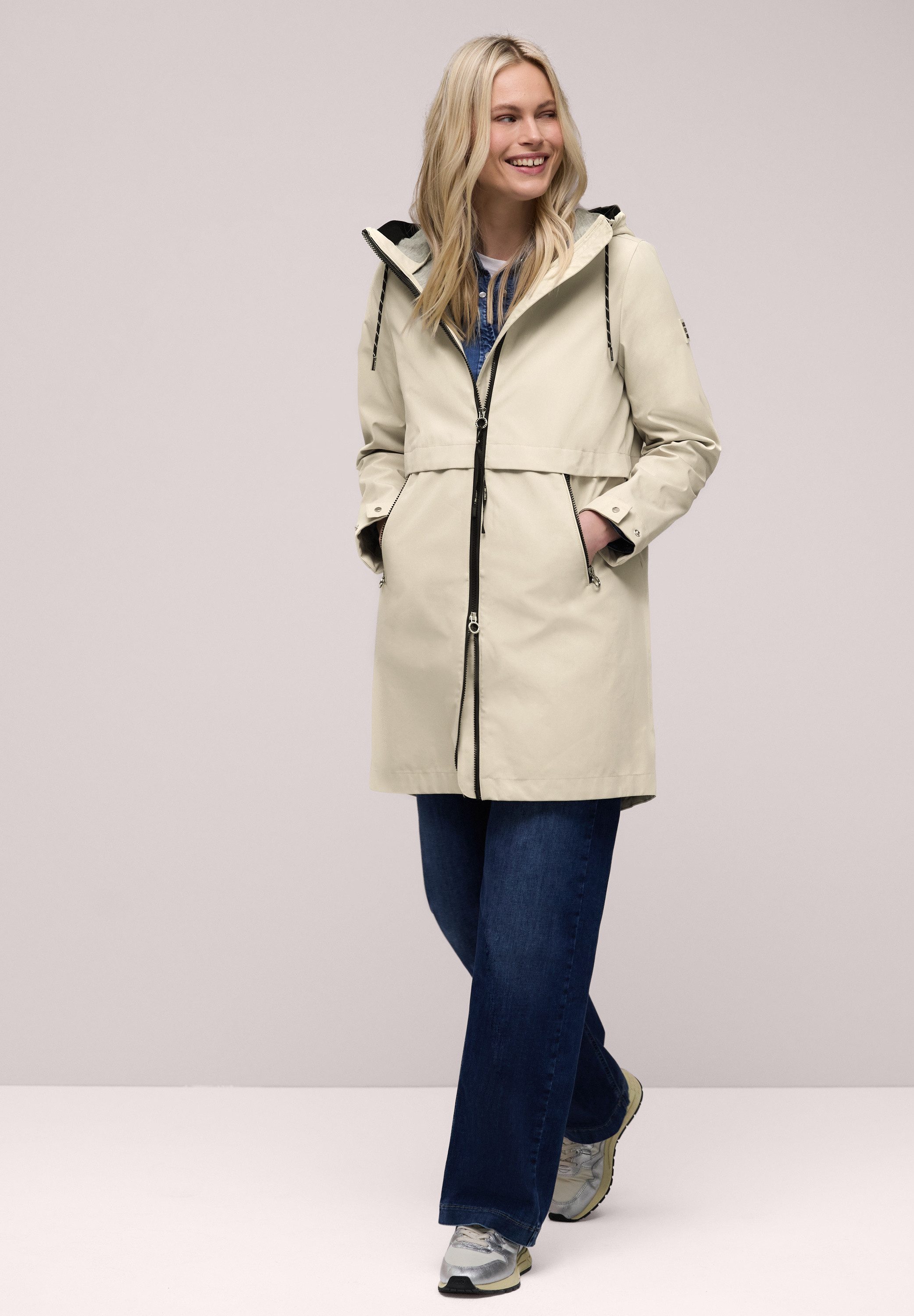 STREET ONE Parka mit Kapuze