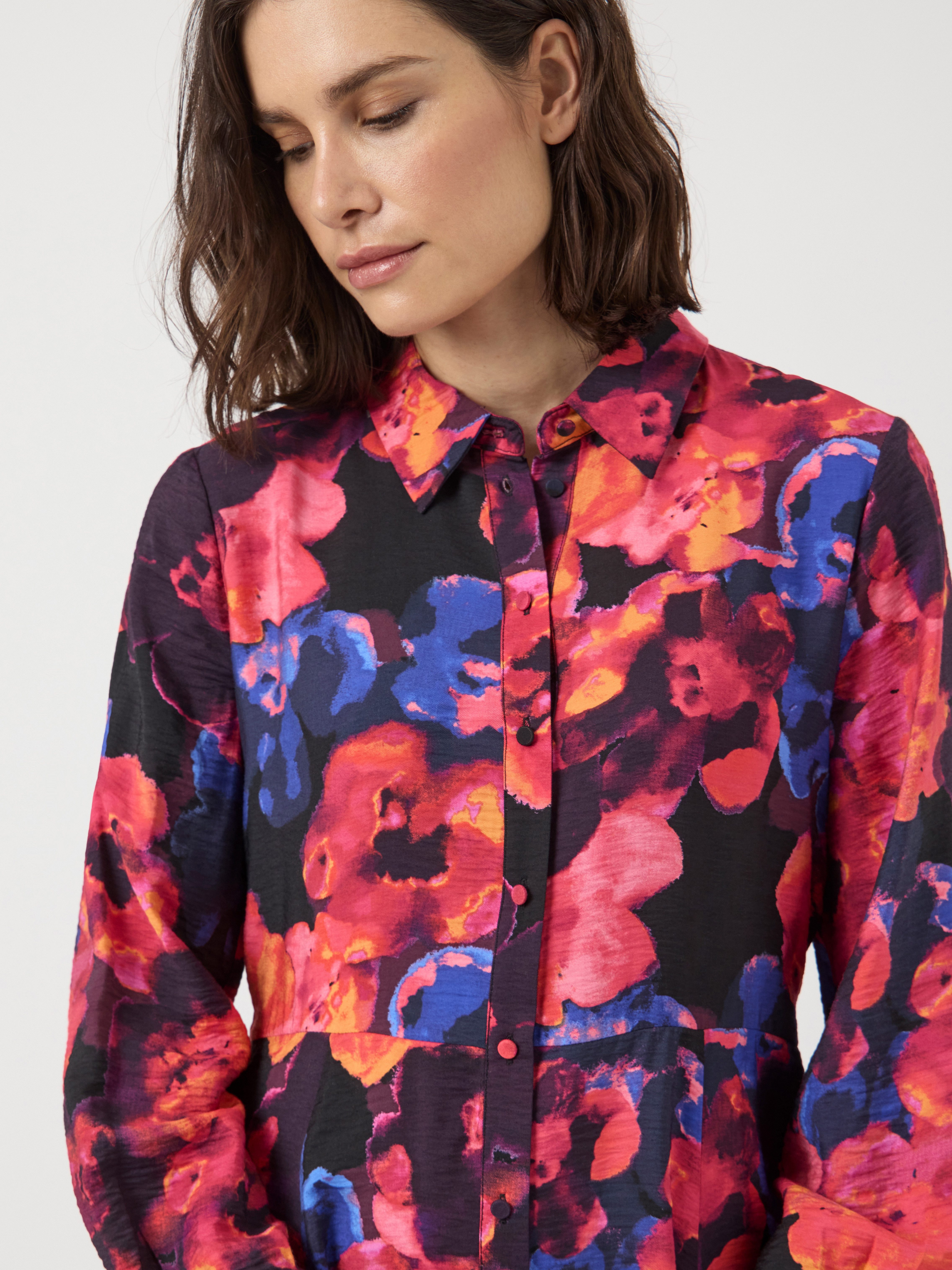 Y.A.S Hemdblusenkleid YASKAYA LS SHIRT DRESS S. NOOS Sommerkleid