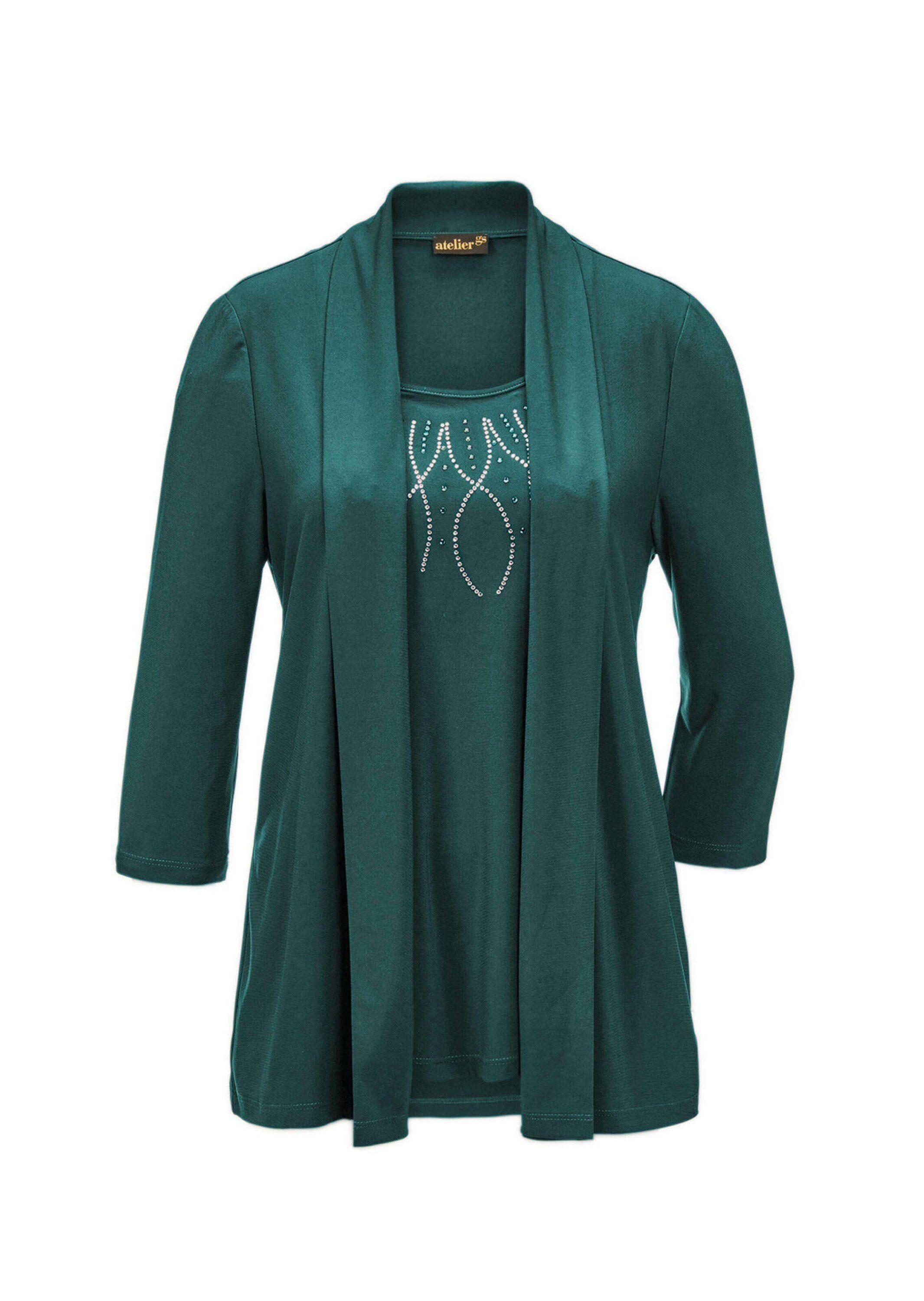 3/4-Arm-Shirt Kurzgröße: