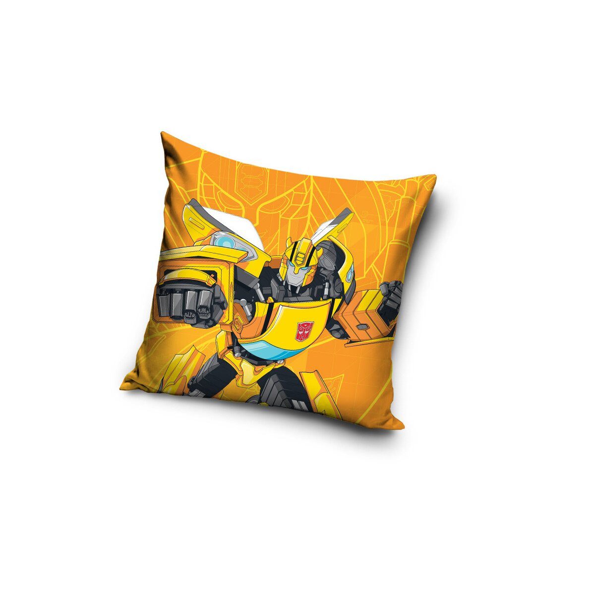 Transformers Kissenbezug Transformers Kissenbezug 40x40cm – Bumblebee Velours