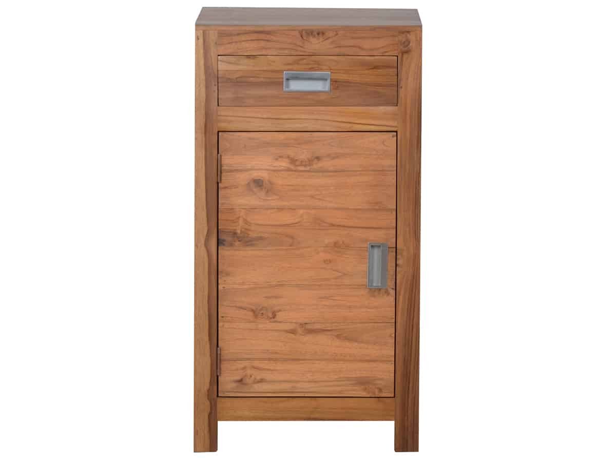MiaMöbel Badkommode Bhatang, aus massivem Teakholz Braun