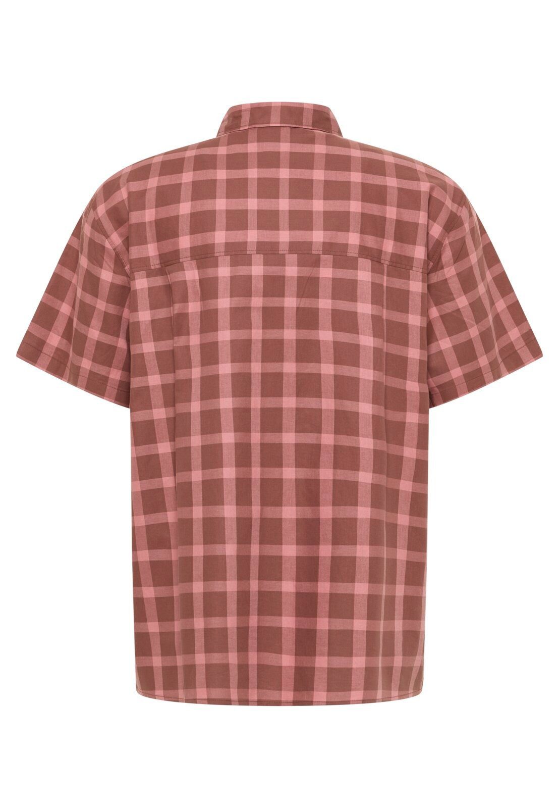 Jack Wolfskin Outdoorhemd Wanderhemd Planalto (Bio-Baumwolle) Kurzarm rot H günstig online kaufen