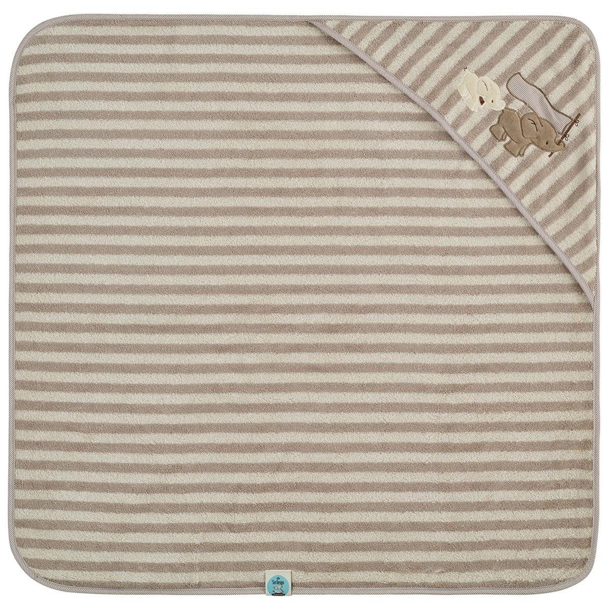 SEI Design Kapuzenhandtuch Kapuzentuch 80x80 Baby Handtuch mit Kapuze, Frottee (Liebevoll verpackt in einem hochwertigen Geschenkkarton – ideal zum Verschenken) – Bild 5 von 5