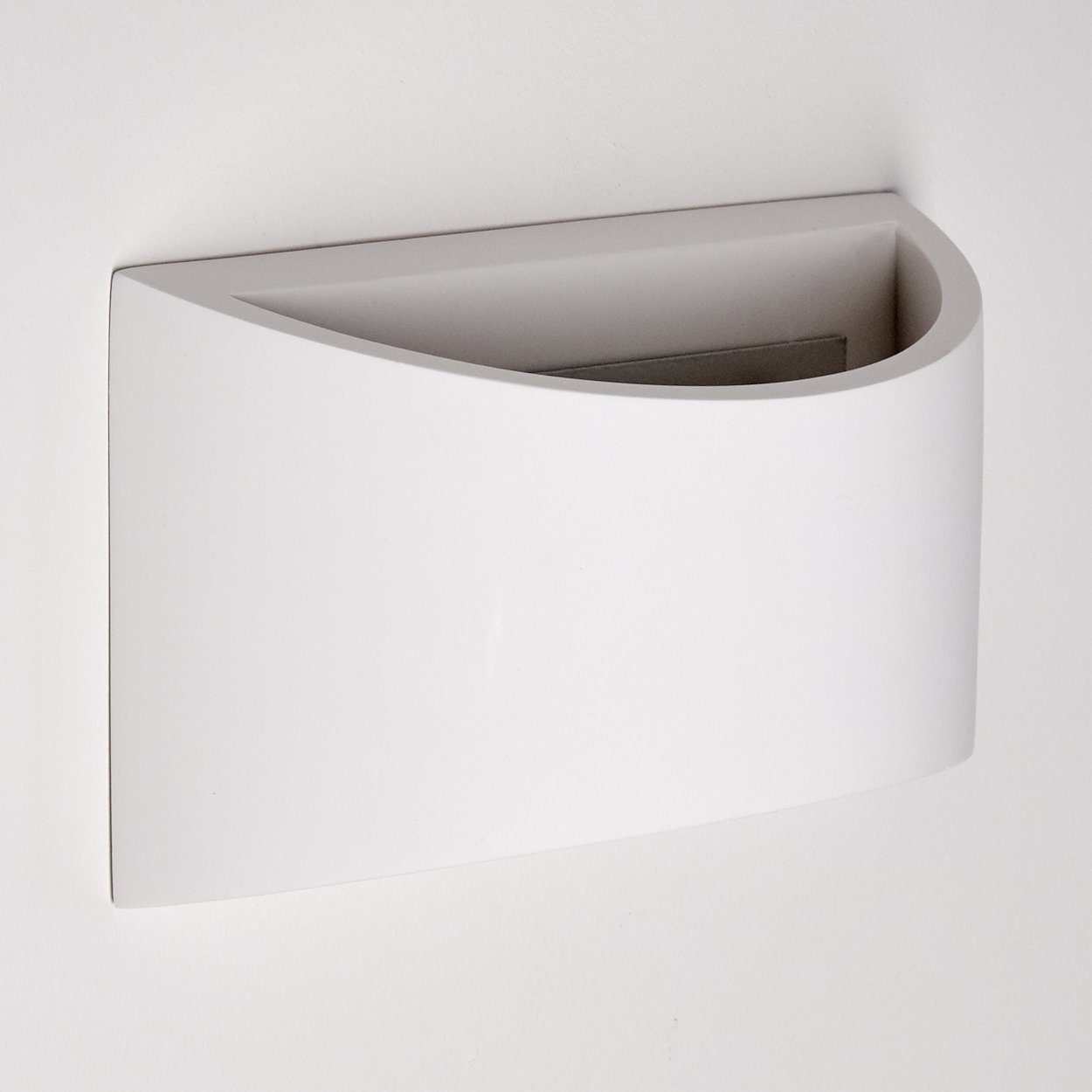 & in Weiß, bemalbar handelsüblichen Wandlampe Leuchtmittel, 1xG9, Up Innen Keramik mit mit »Gromo« Down-Effekt, hofstein ohne aus Farben Wandleuchte
