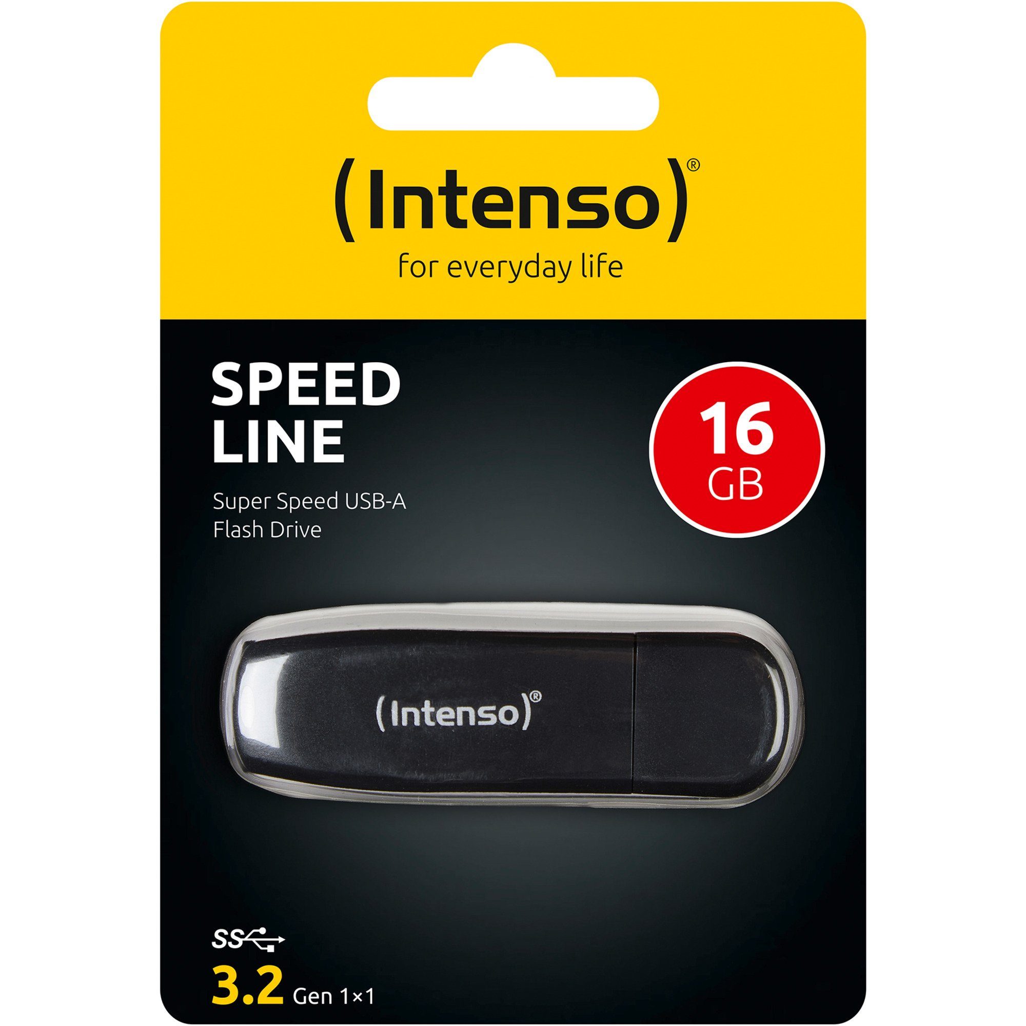 Intenso Intenso Speed Line 16 GB, USB-Stick, (USB-A 3.2 USB-Stick