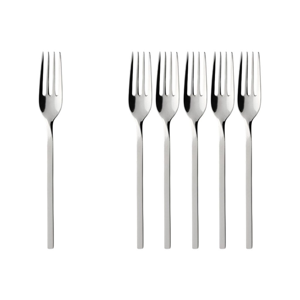 Villeroy & Boch Tafelgabel NewWave Tafelgabel 203 mm 6er Set (6 Stück)