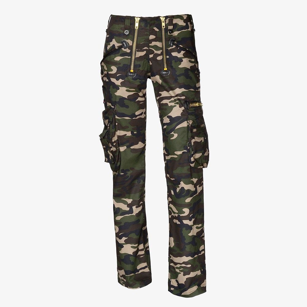 Oyster Arbeitshose Zunfthose Zunftmode Hose Camouflage Arbeitshose grün